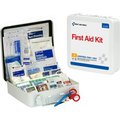 Acme United First Aid Only First Aid Kit, 50 Person, ANSI Compliant, Class A, Metal Case 91328